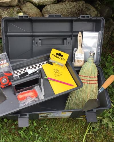 archaeological field kit