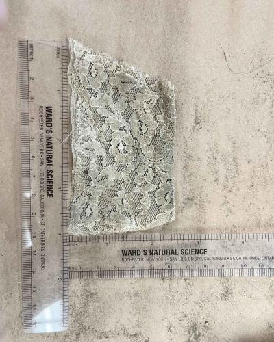 lace textile fragment