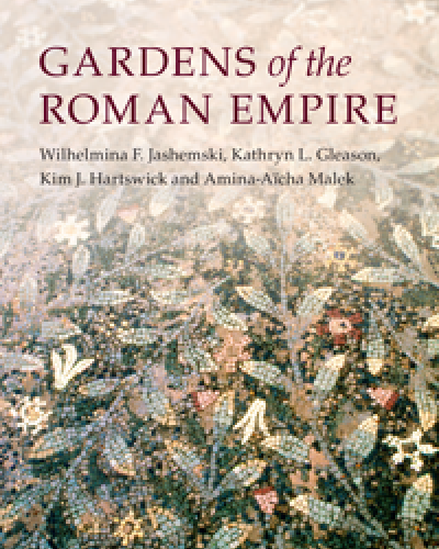 Book cover: gardens of the Roman Empire